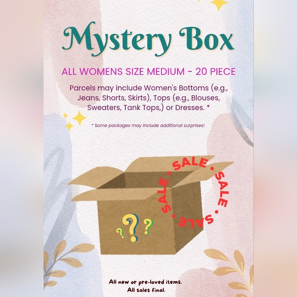 Women's Mystery Box "Not Your Grandma's Closet" - 20 Items - Medium - Picture 1 of 1